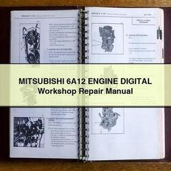 MAN Mitsubushi 6a12 Engine Digital Service Repair Workshop Manual PDF