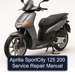 Aprilia Sportcity Service Repair Workshop Manual PDF