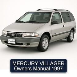 1997 Mercury Villager Owners Owner's Manual PDF