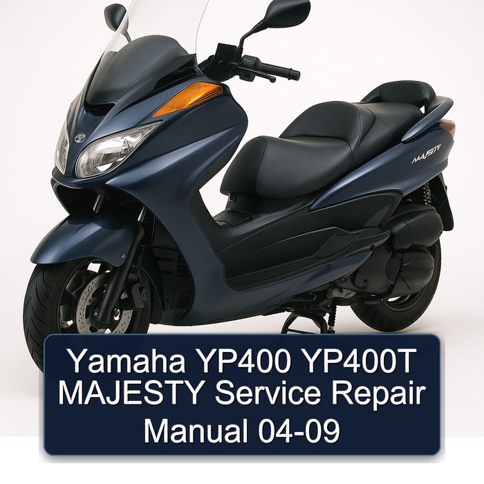 2004-2009 Yamaha Majesty YP400 YP400T Service Repair Workshop Manual PDF