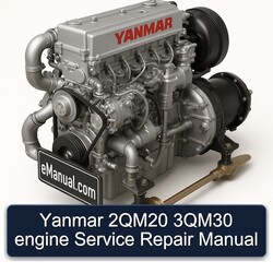 Yanmar 2qm20 3qm30 Engine Service Repair Workshop Manual PDF