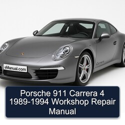 1989-1994 Porsche 911 Carrera 4 Service Repair Workshop Manual PDF