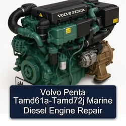Volvo Penta Tamd61a-tamd72j Marine Diesel Engine Service Repair Workshop Manual PDF