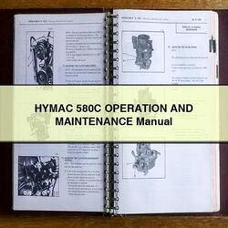 Hymac 580C Operation Service Repair Workshop Manual PDF