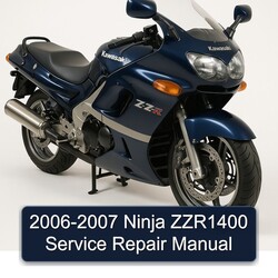 2006-2007 Kawasaki Ninja ZZR1400 Service Repair Workshop Manual PDF