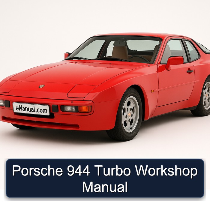 Porsche 944 Turbo Service Repair Workshop Manual PDF