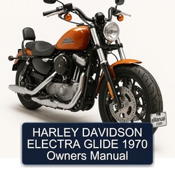 1970 Harley Davidson Model 125 Electra Glide Owners Owner's Manual PDF