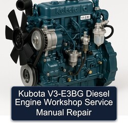Kubota V3-E3BG Diesel Engine Service Repair Workshop Manual PDF