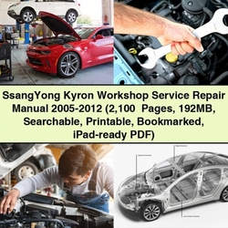 2005-2012 Ssangyong Kyron Service Repair Workshop Manual PDF