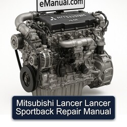 Mitsubishi Lancer Sportback Service Repair Workshop Manual PDF