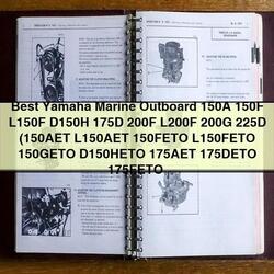 Yamaha Marine Outboard 150A 150F L150F D150H 175D 200F L200F 200G 225D Service Repair Workshop Manual PDF