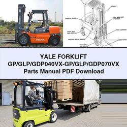 Yale Forklift Gp/glp/gdp040vx-gp/glp/gdp070vx Parts Catalog PDF