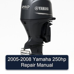 2005-2008 Yamaha 250HP Service Repair Workshop Manual PDF