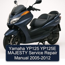 2005-2012 Yamaha Majesty YP125 YP125E Service Repair Workshop Manual PDF