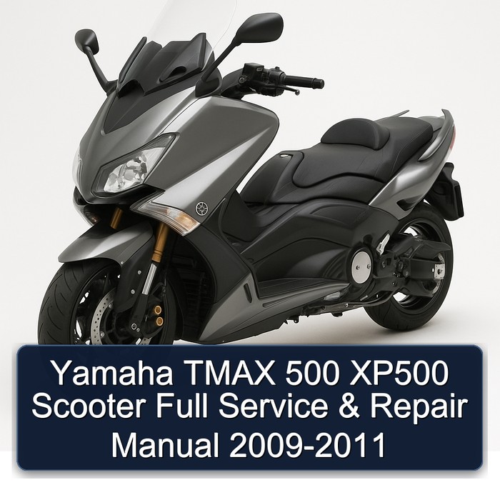 2009-2011 Baotian Yamaha Tmax 500 XP500 Scooter Service Repair Workshop Manual PDF