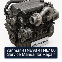 Yanmar BY Series 4tne98 4tne106 Service Repair Workshop Manual PDF