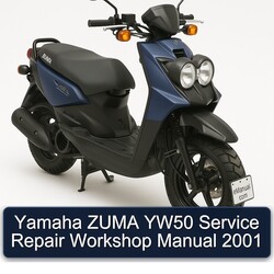 2001 Yamaha Zuma YW50 Service Repair Workshop Manual PDF