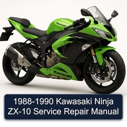 1988-1990 Kawasaki Ninja ZX-10 Service Repair Workshop Manual PDF
