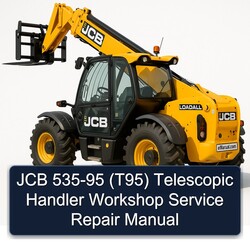 JCB 535-95 (T95) Telescopic Handler Service Repair Workshop Manual PDF