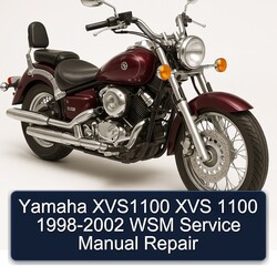 1998-2002 Yamaha XVS Models XVS1100 1100 - WSM Service Repair Workshop Manual PDF