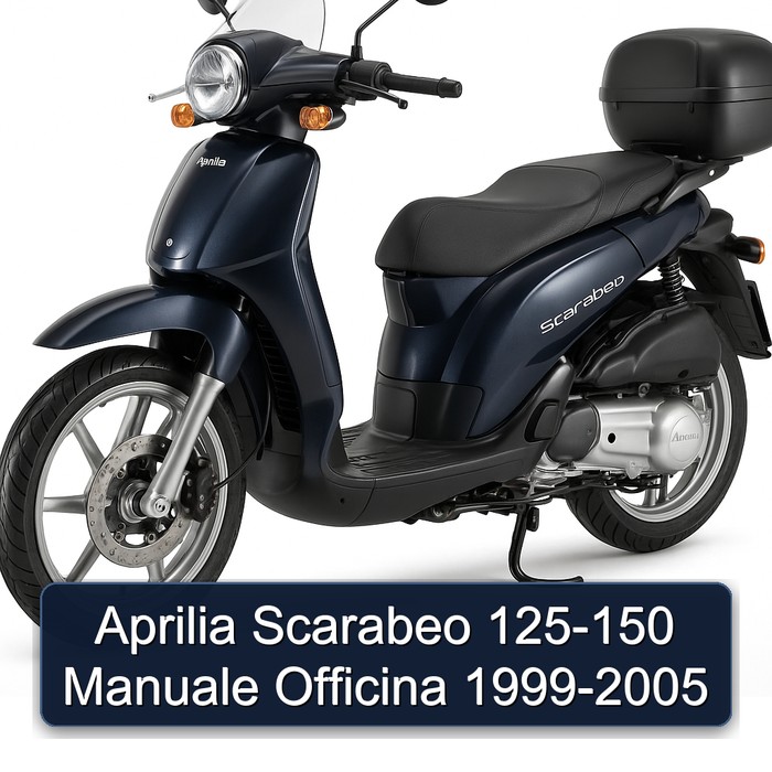 1999-2005 Aprilia Scarabeo 125-150 Manuale Officina Service Repair Workshop Manual PDF