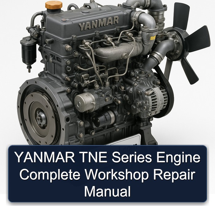 Yanmar TNE Series Engine Service Repair Workshop Manual PDF