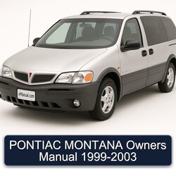 1999-2003 Pontiac Montana Owners Owner's Manual PDF