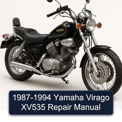 1987-1994 Yamaha Virago XV535 Service Repair Workshop Manual PDF
