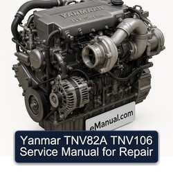Yanmar BY Series TNV82A TNV106 Service Repair Workshop Manual PDF