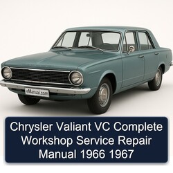 1966-1967 Chrysler Valiant Service Repair Workshop Manual PDF