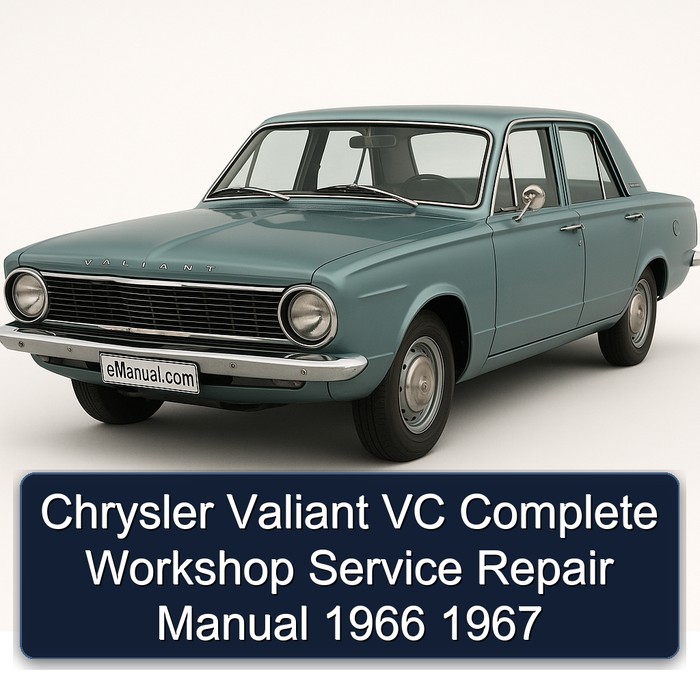 1966-1967 Chrysler Valiant Service Repair Workshop Manual PDF