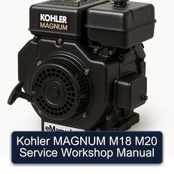 Kohler Magnum Models M18 M20 Service Repair Workshop Manual PDF