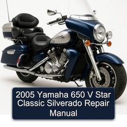 2005 Aprilia Classic Yamaha 650 V Star Silverado Service Repair Workshop Manual PDF