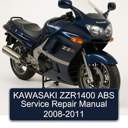 2008-2011 Kawasaki ZZ R Series ZZR1400 ABS Service Repair Workshop Manual PDF