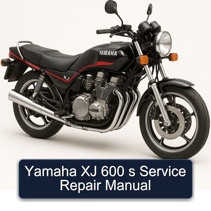 Yamaha XJ Models 600 S Service Repair Workshop Manual PDF