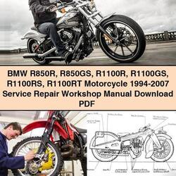 1994-2007 BMW R850R R850GS R1100R R1100GS R1100RS R1100RT Motorcycle Service Repair Workshop Manual PDF