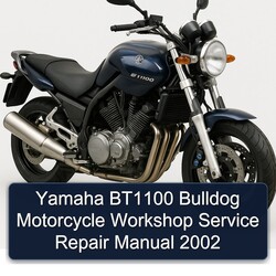 2002 Yamaha BT1100 Bulldog Motorcycle Service Repair Workshop Manual PDF