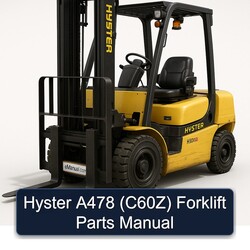 Hyster A478 (C60Z) Forklift Parts Catalog PDF