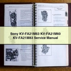 Manual de Servicio Sony KV-FA21M63, KV-FA21M60, KV-FA21M83 (PDF)