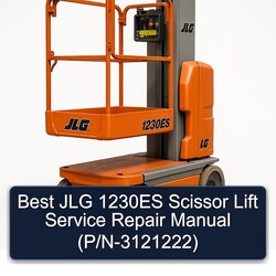 Best JLG 1230ES Scissor Lift (p/n-3121222) Service Repair Workshop Manual PDF