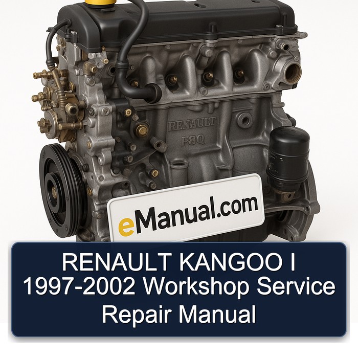 1997-2002 Renault F8Q Kangoo I Service Repair Workshop Manual PDF