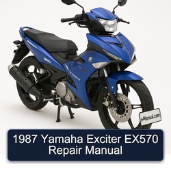 1987 Yamaha Exciter EX570 Service Repair Workshop Manual PDF