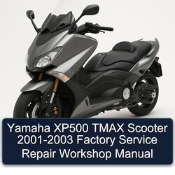 2001-2003 Baotian Yamaha XP500 Tmax Scooter Service Repair Workshop Manual PDF