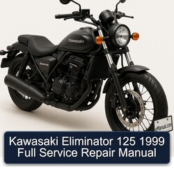 1999 Kawasaki Eliminator Service Repair Workshop Manual PDF