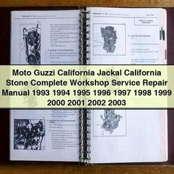 1993-2003 Moto Guzzi California Jackal Stone Service Repair Workshop Manual PDF
