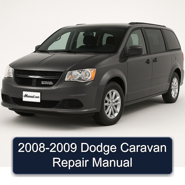 2008-2009 Chrysler Caravan Dodge Service Repair Workshop Manual PDF