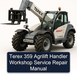 Terex 359 Agrilift Handler Service Repair Workshop Manual PDF