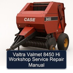 Valtra Valmet 8450 Hi Service Repair Workshop Manual PDF