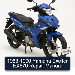 1988-1990 Yamaha Exciter EX570 Service Repair Workshop Manual PDF