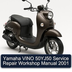 2001 Yamaha Vino 50yj50 Service Repair Workshop Manual PDF